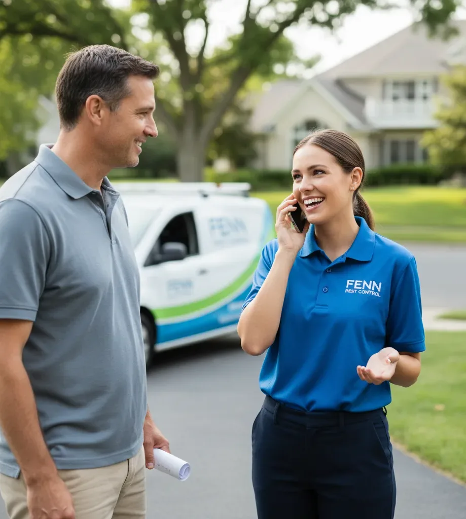 Fenn Pest Control customer support in Stevenson